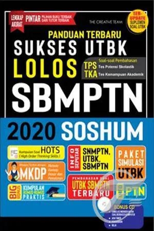 Sukses UTBK Lolos SBMPTN 2020 SOSHUM + CD Togamas
