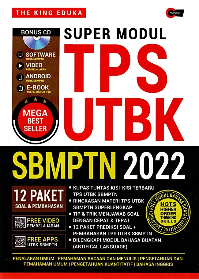 Super Modul Tps Utbk Sbmptn 2022 (Plus Cd)