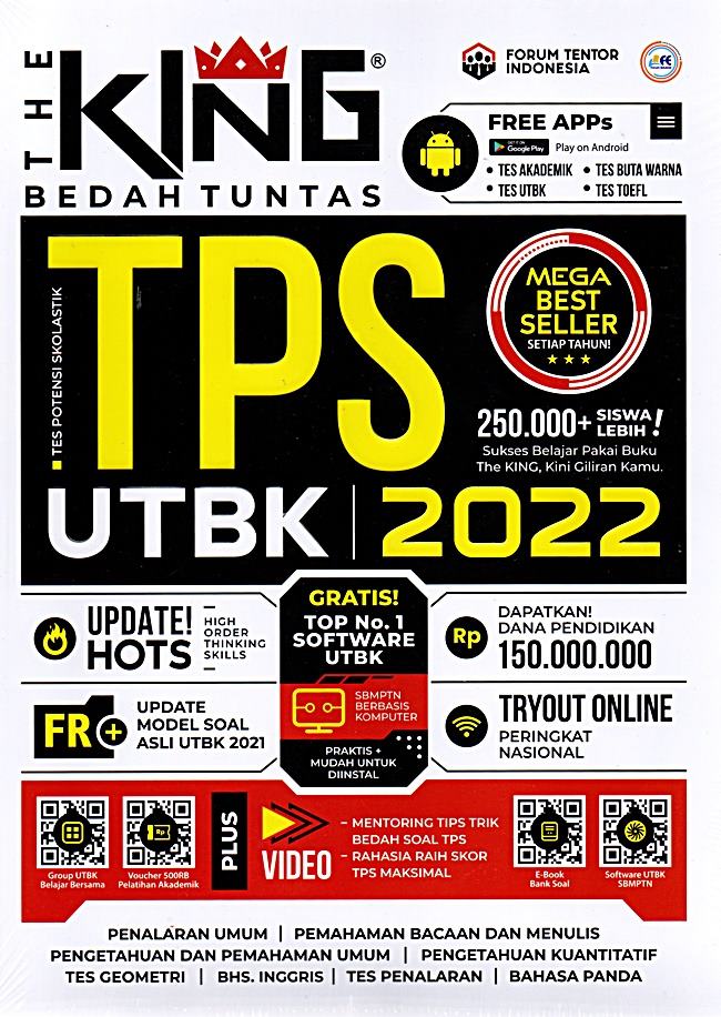 The King Bedah Tuntas Tps Utbk 2022